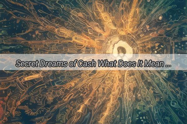 Secret Dreams of Cash What Does It Mean When Your ExGF Gives You Money in a Dream